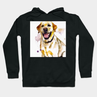Labrador Retriever Watercolor - Dog Lover Gifts Hoodie